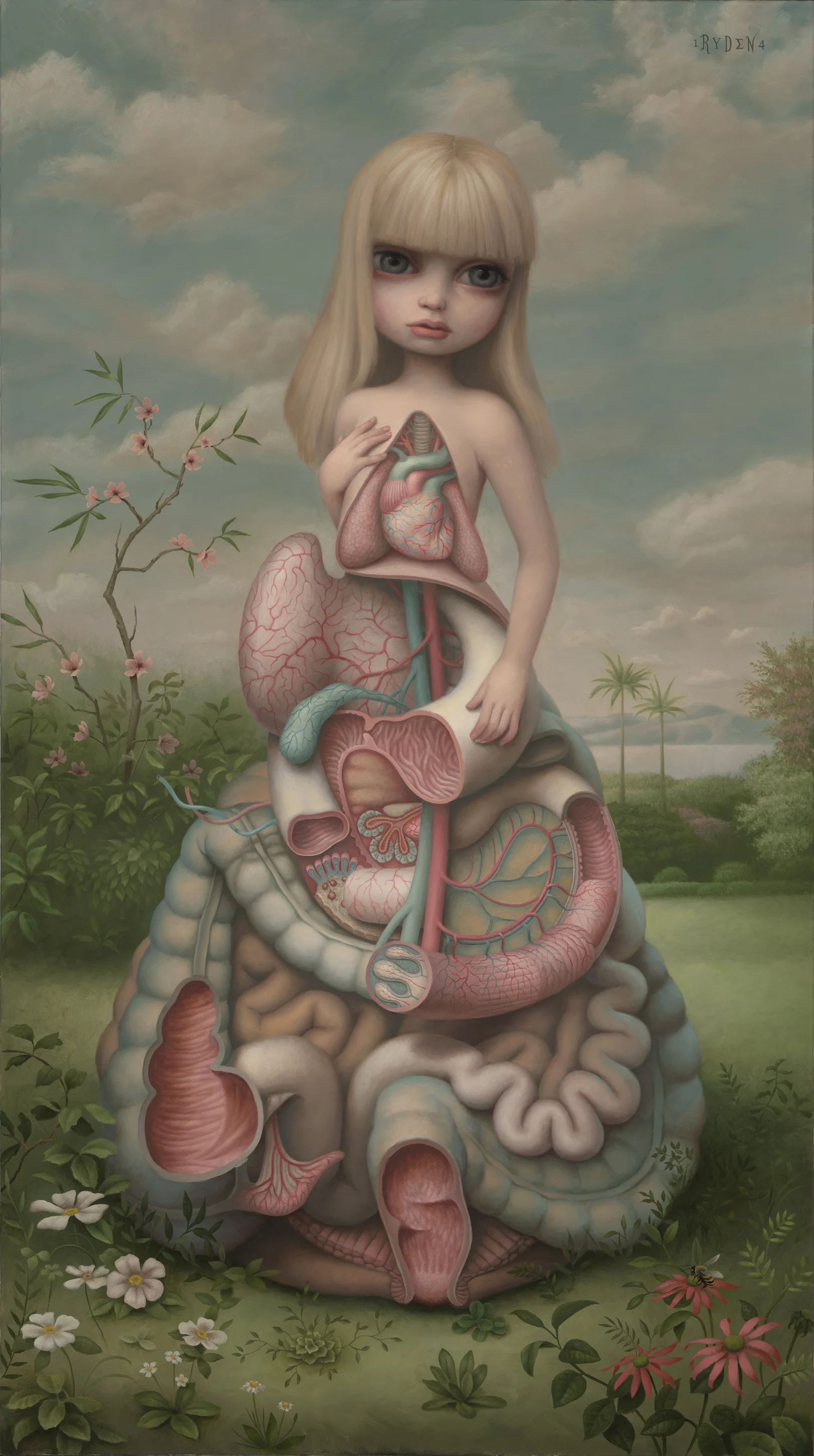 Марк Райден-markryden 1 Панель Абстрактная живопись украшение на стену маслом постер