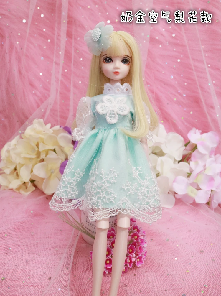 1/6 30 см дешевая кукла blyth bjd для новорожденной девочки diy девочка игрушка подарок кукла с платьем макияж обувь парики голова тела