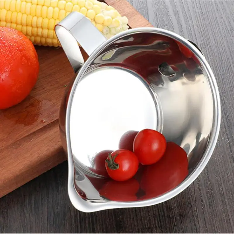 304 нержавеющая сталь соус масло суп жировой сепаратор чаша Многофункциональный жировой фильтр ситечко горшок кухонные принадлежности