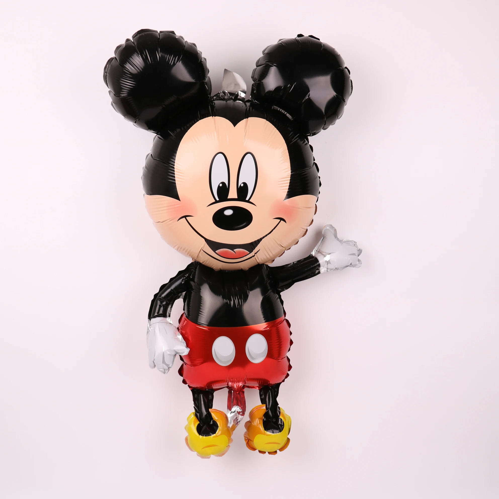 SP01004 mickey Воздушные шары в форме Микки, Минни большой гигантский 112 см большой красный бант стоячие воздушные шары в форме мыши для детей день рождения украшения - Цвет: SP01004 mickey