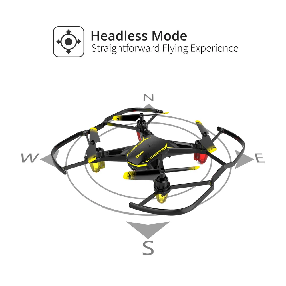 Дрон GW66 мини WIFI FPV Дроны с камерой RC вертолет Квадрокоптер дистанционным