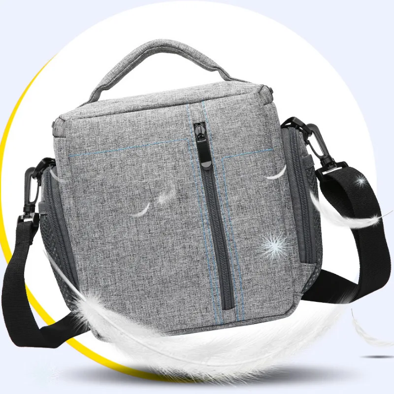 DLSR Camera Bag Shoulder Case For Canon 200D 60D 1100D 5D 6D 77D Nikon D7200 D7100 SONY A7 II III Mark A9 A7RIII A6000 A5100 | Электроника