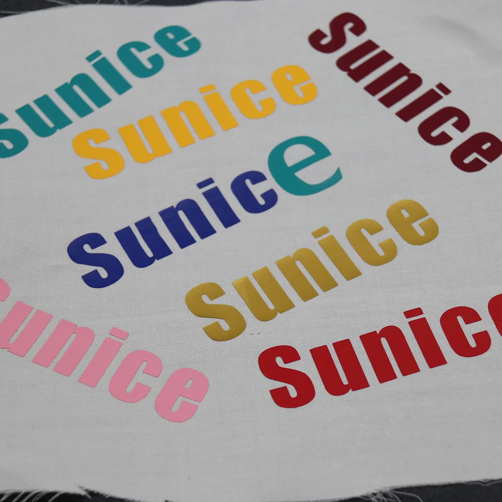 SUNICE флоковая теплопередающая виниловая пленка Женская декоративная