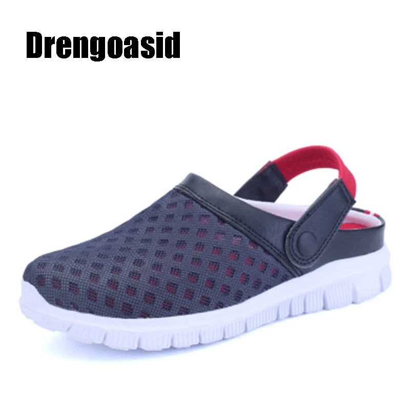 Новинка 2019 года мужские летние сандалии дышащие шлепанцы Повседневная обувь из