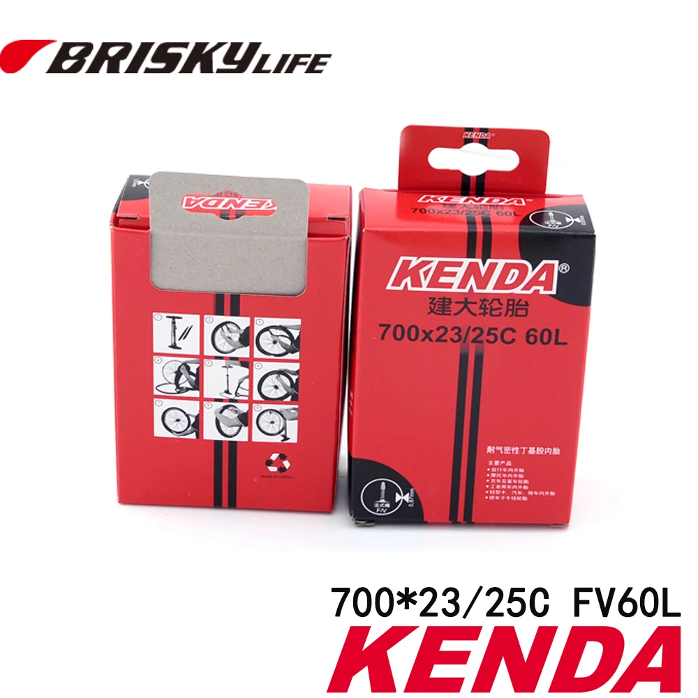Бесплатная доставка Kenda труба 700x2 3/25 48 мм presta трубы для дорожных велосипедов|presta