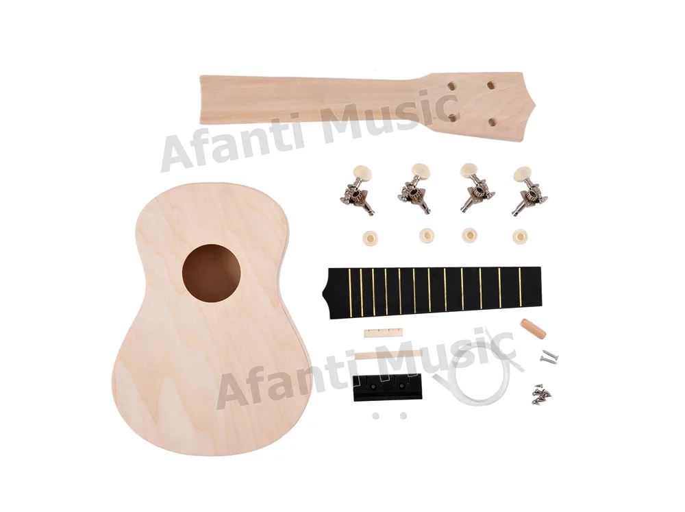 Afanti музыка 21 дюймов DIY Набор укулеле/DIY укулеле(AUK-01