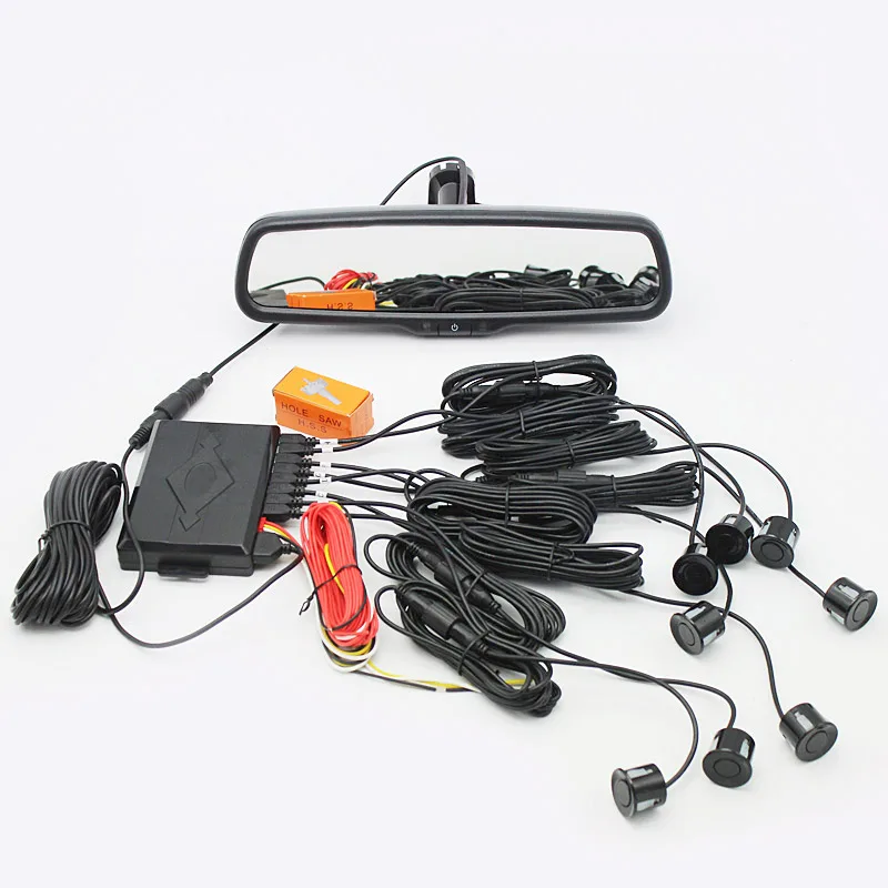 

2019 New Car Parking Sensor Interior Rear View Mirror Monitor With Original Bracket Electronic Auto Dimming Mirror