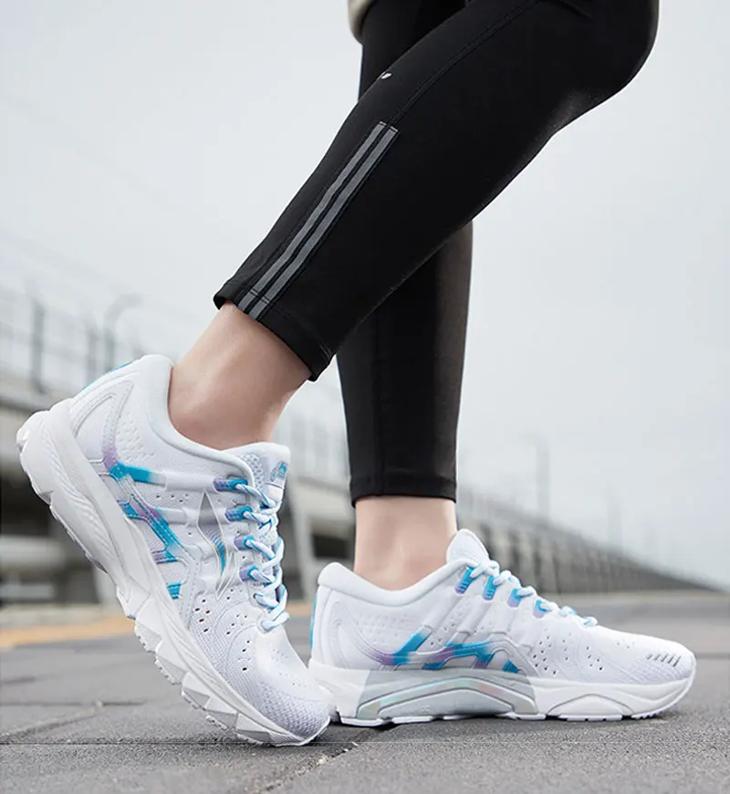 Li-Ning/Женские беговые кроссовки FURIOUS RIDER 4, устойчивые кроссовки, спортивная обувь с подкладкой, ARZP002 XYP884