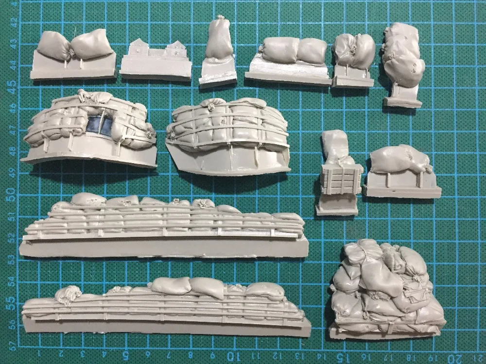 1/35 масштаб Неокрашенная Смола Комплект с песком броня для второй мировой войны Шерман M4A3(не включает танк