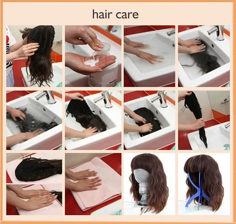 Шелковый Прямо Ombre Серебряный Серый Синтетический Парик Фронта Шнурка Glueless Два