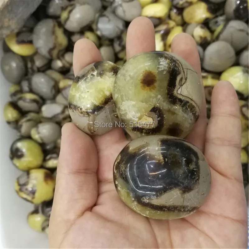 Натуральный септариевый Дракон Кристалл минеральные образцы камень бесплатная