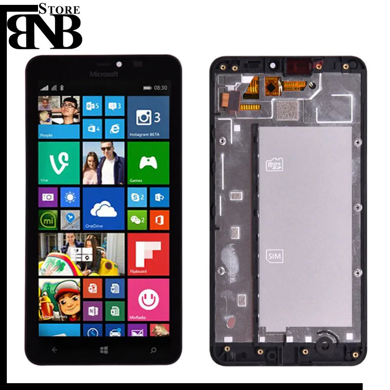 Оригинальный ЖК дисплей для Microsoft Nokia Lumia 640 xl дигитайзер сенсорного экрана в сборе