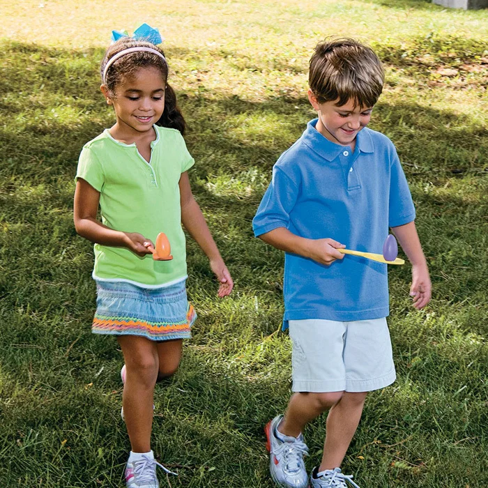 6 шт./лот игры с деревянными ложками тренировочные для балансировки спортивные