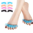 1 пара, новый силиконовый гель для ухода за кожей ног Bunion Protector, разделители для пальцев, выпрямитель, выпрямитель, Корректоры, коррекция вальгусной деформации