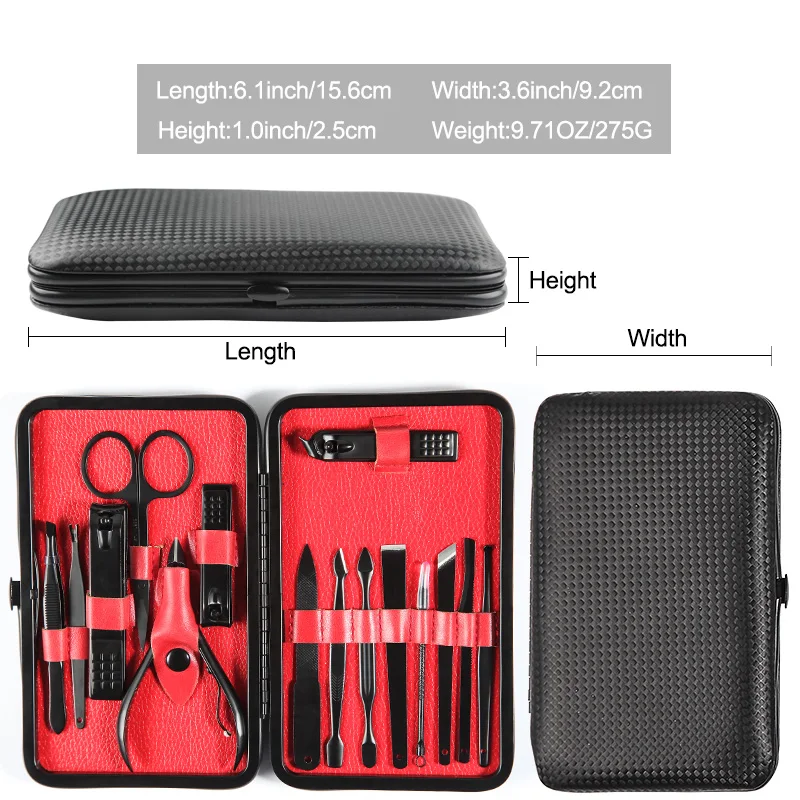 ROSALIND набор для акриловых ногтей кусачки маникюра Набор черный резак из