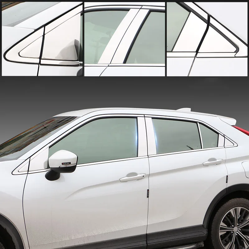 Высококачественная накладка на окна из нержавеющей стали для автомобиля