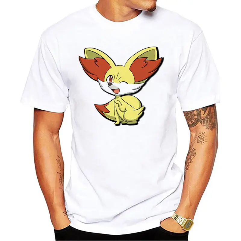 2018 Летняя мода Fennekin футболка Для Мужчин's Изделие из хлопка с короткими рукавами