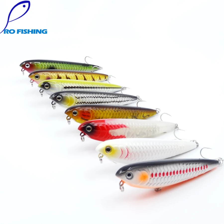 Рыболовные приманки 11 см 22 4 г Topwater плавающая рыболовная приманка-карандаш воблер