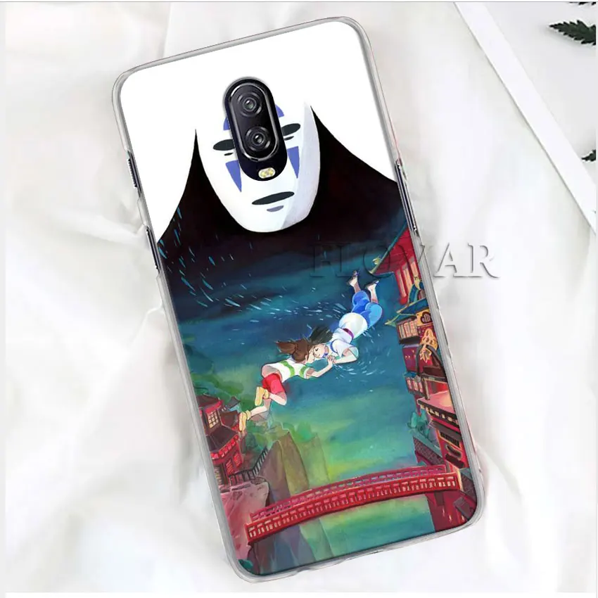 Totoro Унесенные призраками Ghibli Miyazaki чехол для телефона для Oneplus 7 7T Pro 6 5T 6T Твердый чехол для Oneplus 7 7T Pro Чехол