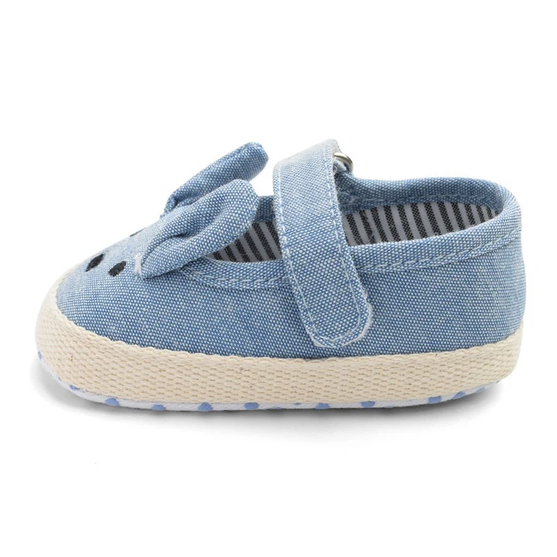 Bunny Spring and Autumn Single Shoes Baby Princess Slip Breathable Toddler | First Walkers