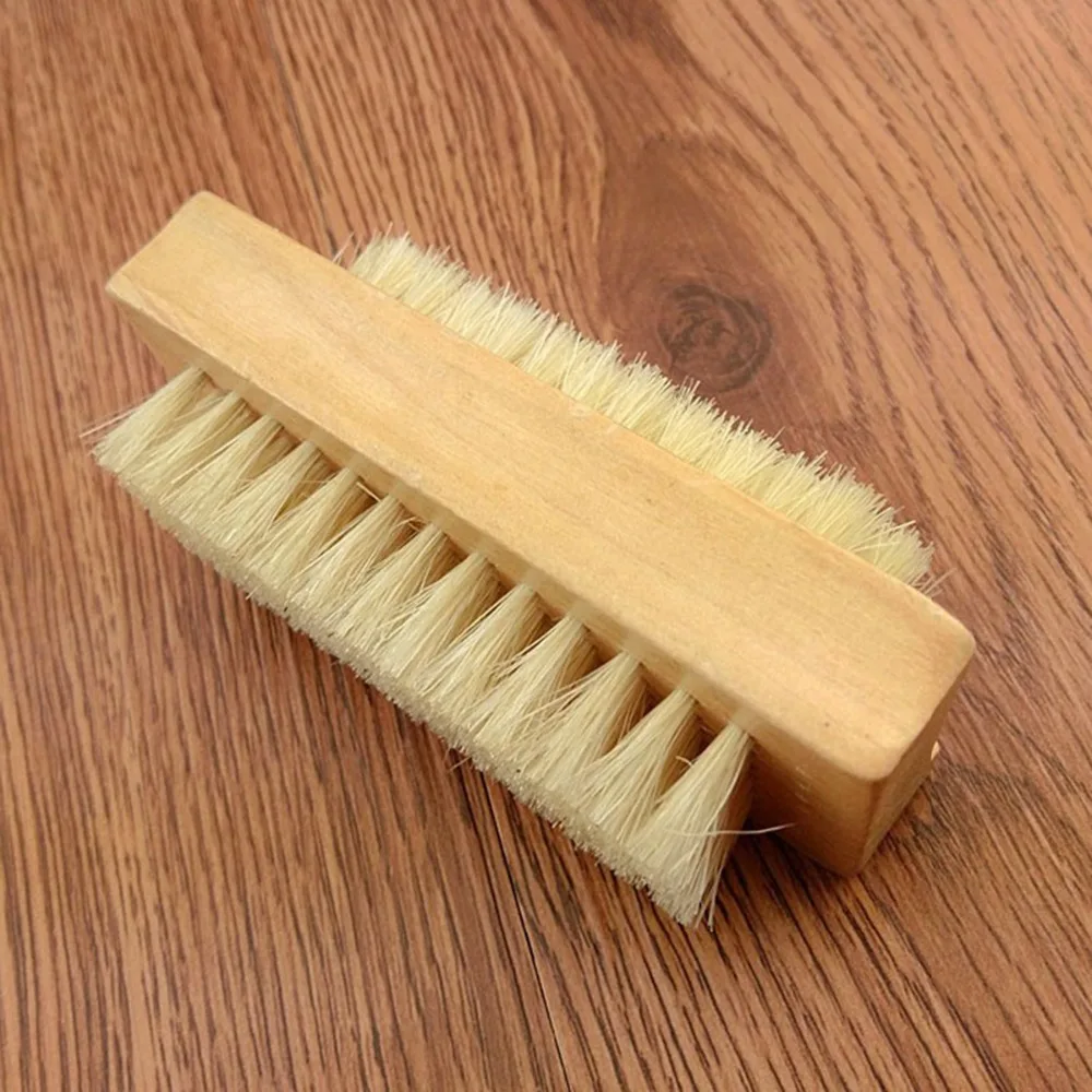 Double Sided Bristle Manicure Pedicure Scrubbing Nail Bath Brush Hand Massage Health Care Dry Skin Exfoliation Remove | Дом и сад