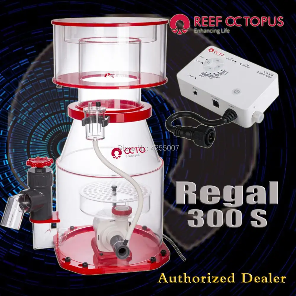 Абсолютно Новый риф Осьминог OTCO Regal 300S протеиновый скиммер для Морской