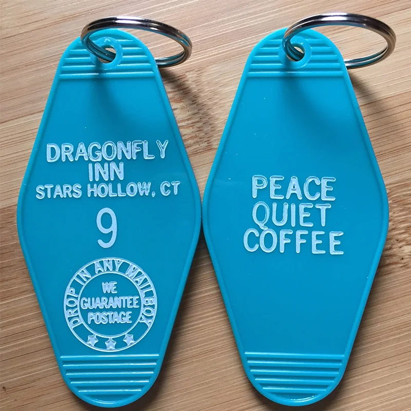 Dragonfly inn keytag ключ гостиничного номера Ring-цепочка для ключей люка декор девочек