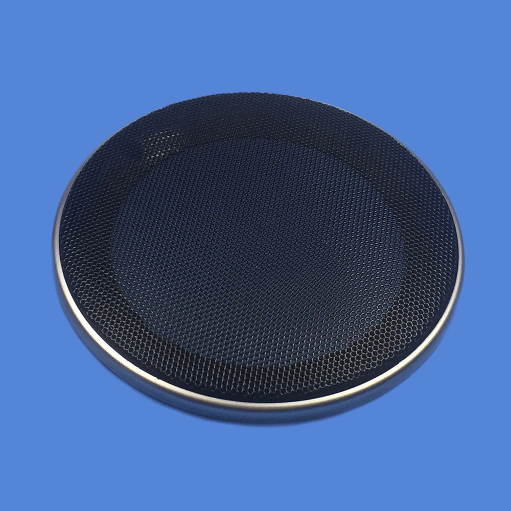 Сетчатая Крышка для автомобильной аудиосистемы декоративная круглая
