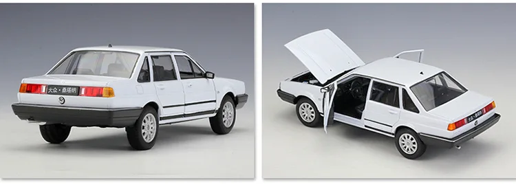 WELLY 1:24 Масштаб литья под давлением модель автомобиля Volkswagen SANTANA Ретро Классический Металлический Игрушечный Автомобиль из сплава для детей Коллекция игрушек для подарка