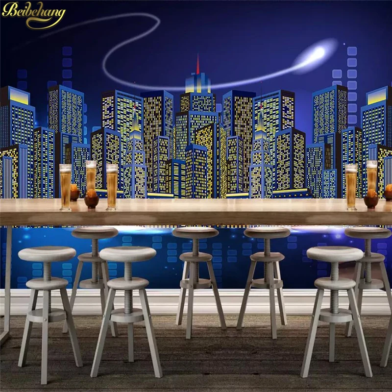 

Обои на заказ, фрески, простые высотные здания, современный минимализм, модные настенные украшения, живопись, papel de parede