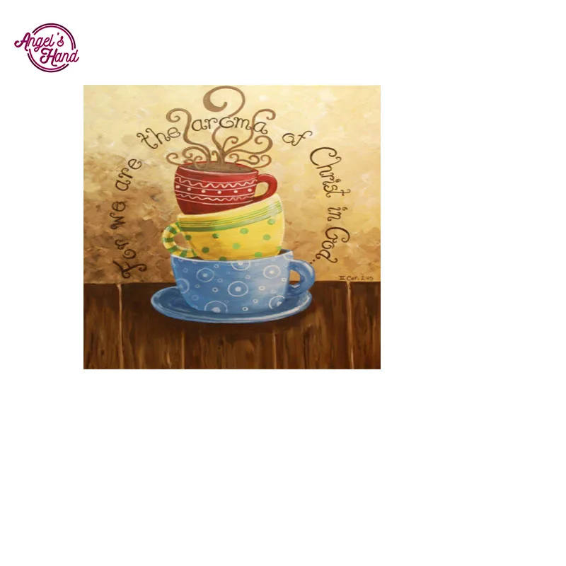 Руки ангела 5d Сделай Сам алмаз живопись круглый Алмазная мозаика фотографии