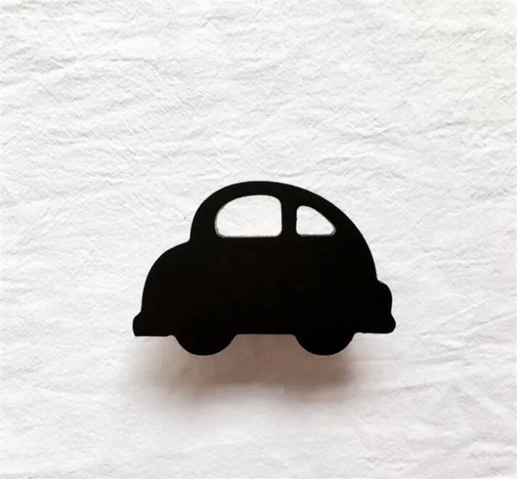 Black Car Деревянный мороженое/кролик/летучая мышь/борода/облака детская одежда крючок детская комната настенная вешалка в качестве украшения крючок подарок на день рождения - Цвет: Black Car