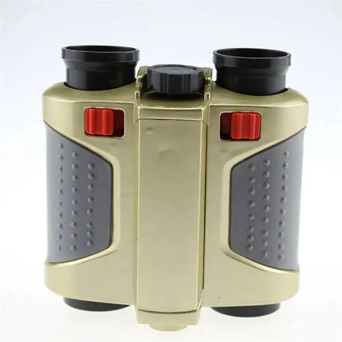 green Shamoy 4*30 детские игрушки бинокулярный с лампой Портативный телескопов портативных HD бинокль lb430 - Цвет: green