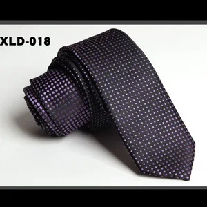 XLD-018 5 см 6 см дизайн мода взрыв Высокое качество шелк Полиэстер бизнес мужской личности Узкий Тонкий Галстуки аксессуары - Цвет: XLD-018