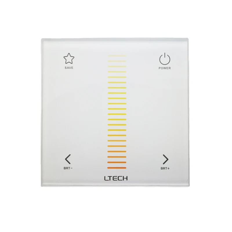 Новая Светодиодная лента контроллер цветовой температуры E2 Сенсорная панель DC12