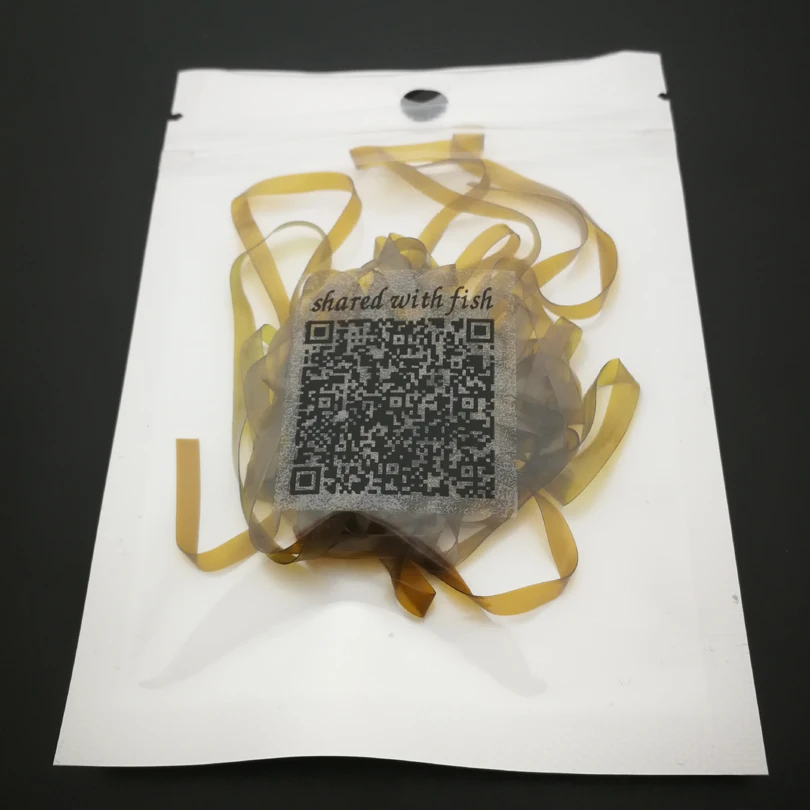 Суперэластичная резиновая тонкая пленка 4 шт./лот задняя часть для Нимфа креветки