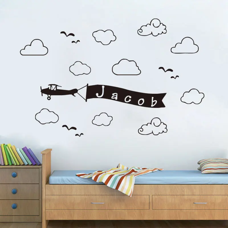 Настенная Наклейка виниловая фотография индивидуальное название