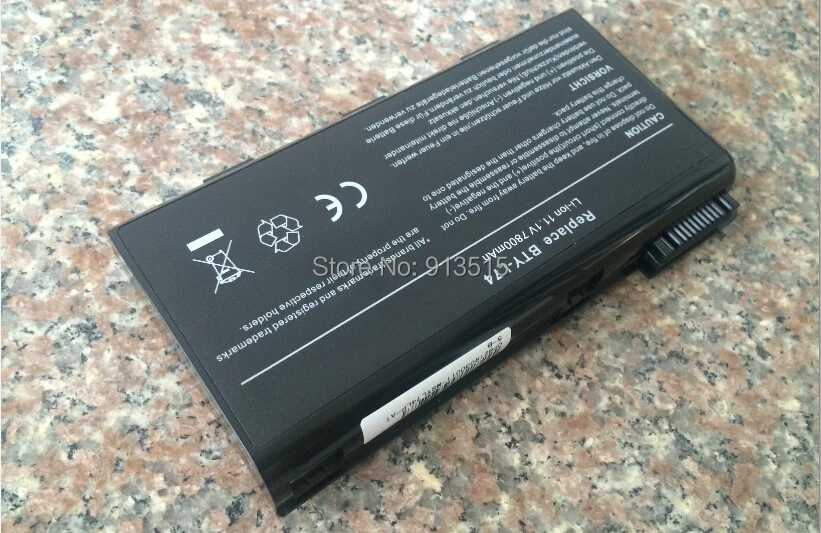 Аккумулятор для ноутбука MSI BTY L74 L75 7800 A5000 A6000 A6005 MS 1682 CR500 CR700 C61M32 HDSB CX700 010EU S9N 2062210 M47