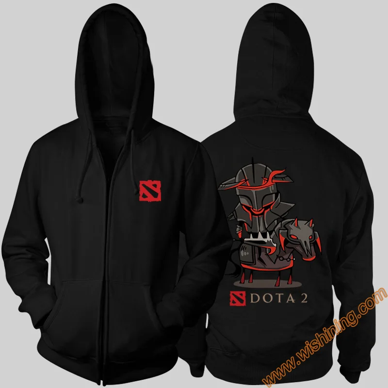 DOTA 2 Hero Gyrocopter Lina bristleback толстовки DOTA2 3xl большой размер полная молния толстовки с капюшоном Wishining
