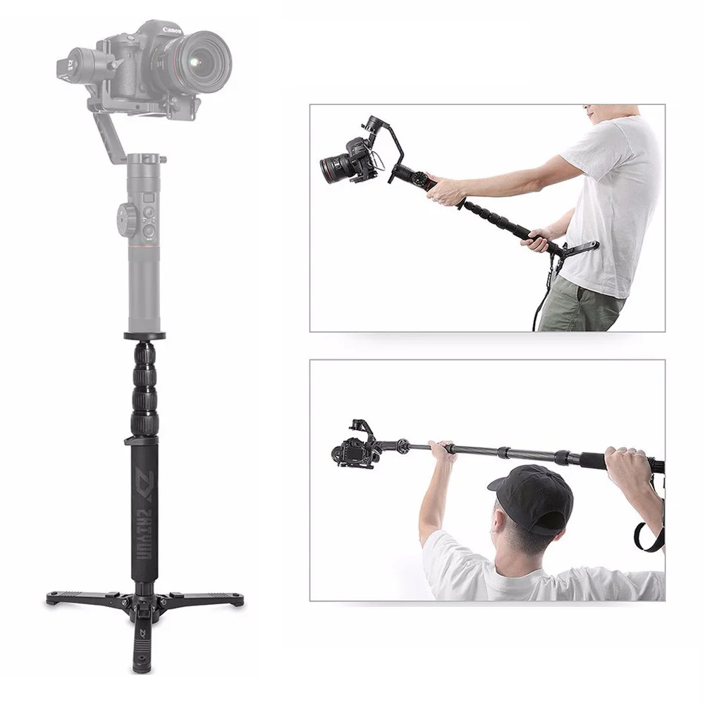 Zhiyun официальный Телескопический монопод для Crane 2 ручной карданный стабилизатор