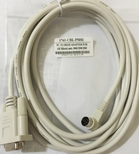 Бесплатная быстрая доставка 1761 CBL PM02 1761CBLPM02 90 градусов: AB микрологикс 1000 Серия