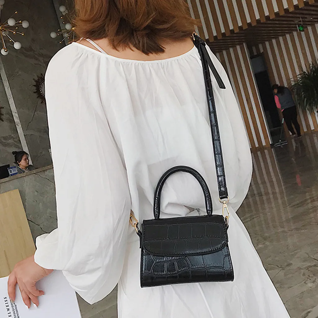Bolsa Feminina, модная сумка из кожи аллигатора с верхней ручкой, дизайнерская женская сумка через плечо, мини сумка через плечо для женщин, Sac#10,6