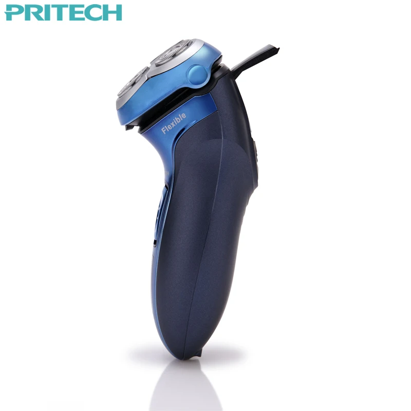 Pritech Новый моющиеся Перезаряжаемые электробритва Triple Blade Электрические бритья