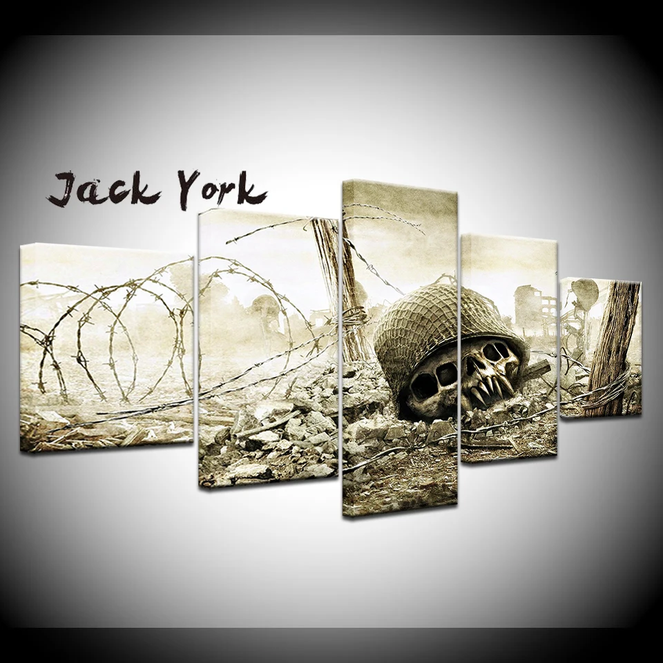 Картина на холсте сопротивление: Осень человека геймплей 5 шт. Настенная картина