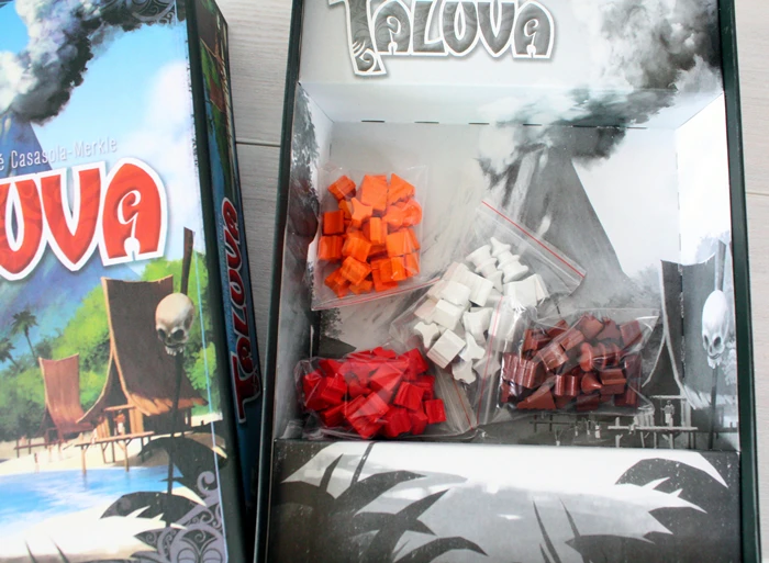 Новая настольная игра Taluva для 2 4 игроков чтобы играть в семейные/вечерние/друзья