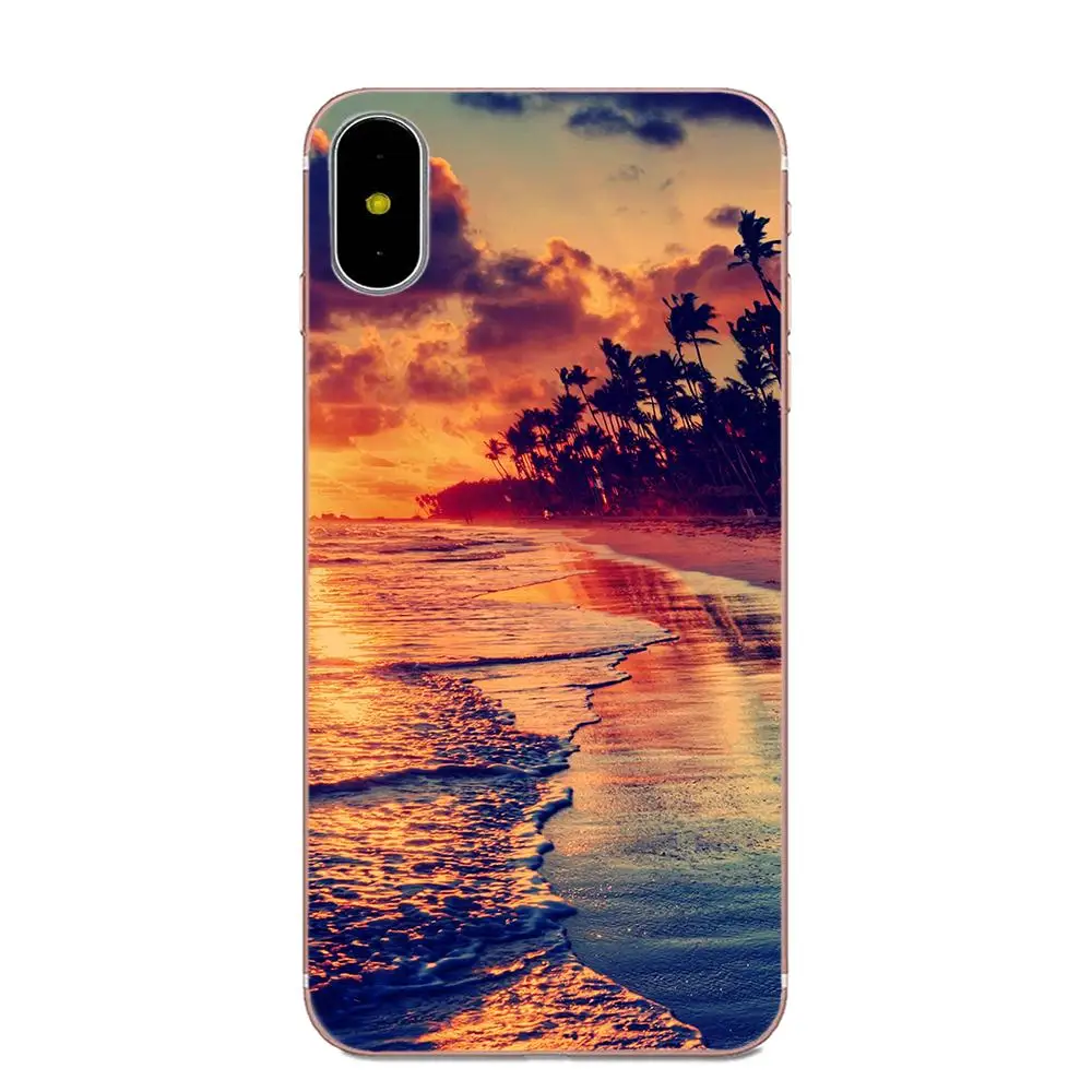Aloha пальмовые деревья высокое качество чехол для телефона Huawei P7 Honor 4C 5A 5C 5X6 6C 6A 6X7 7X8