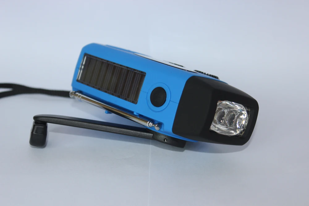 Портативный Динамо рукоятка телефон зарядное устройство AM/FM/NOVV Солнечный радио с