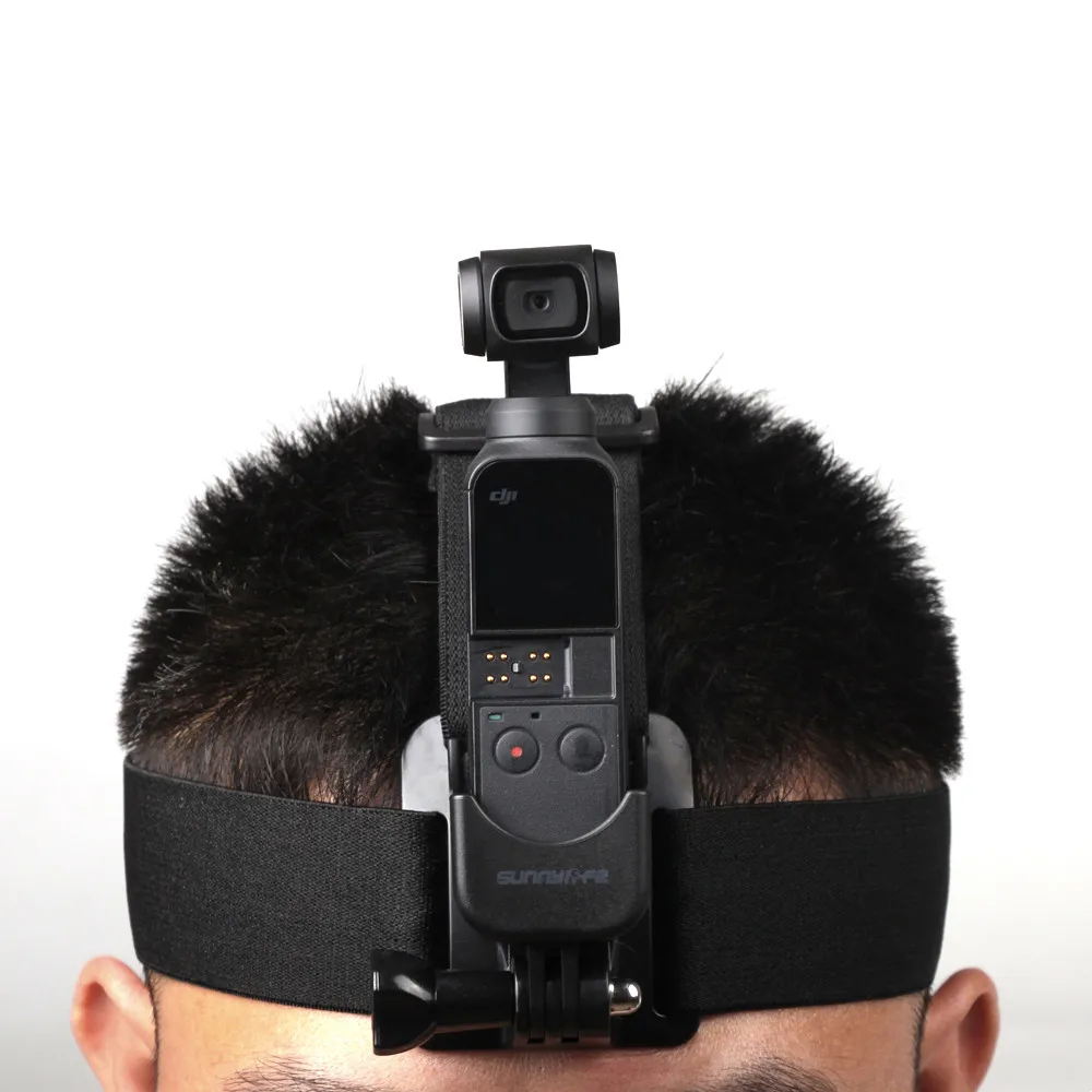 Повязка на голову с ремнем и адаптером для DJI OSMO POCKET GOPRO camera|Наборы аксессуаров