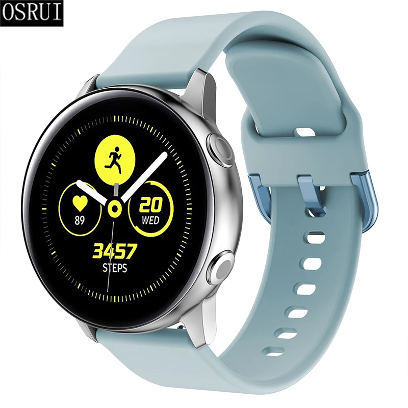 Amazfit bip ремешок для samsung galaxy watch Active gear sport 42 мм 20 часов S2 correa браслет на