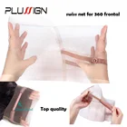 Оптовая продажа, 1 шт., швейцарская сетка на шнуровке для застежки человеческих волос, материал для фронтального парика, инструменты для вентиляции, 5 Х5, 4 х4, цвет кожи